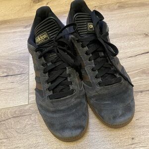 Adidas busenitz pro core black brown gold gum IE3095 suede skateboard shoes 12